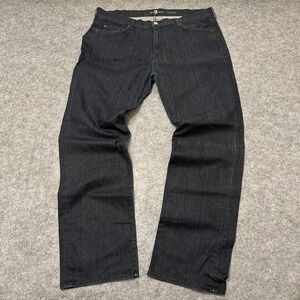 7 For All Mankind Austyn Jeans Mens 40 Dark Wash Relaxed Straight Leg Denim